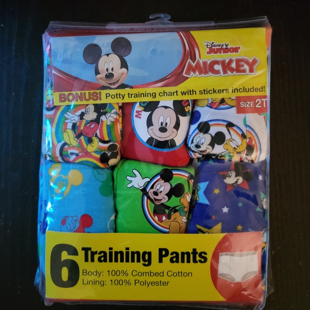 COPY - 2T Mickey Training Pants 6pack